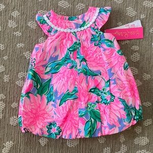 Lilly Pulitzer baby bubble dress size 12-18 m